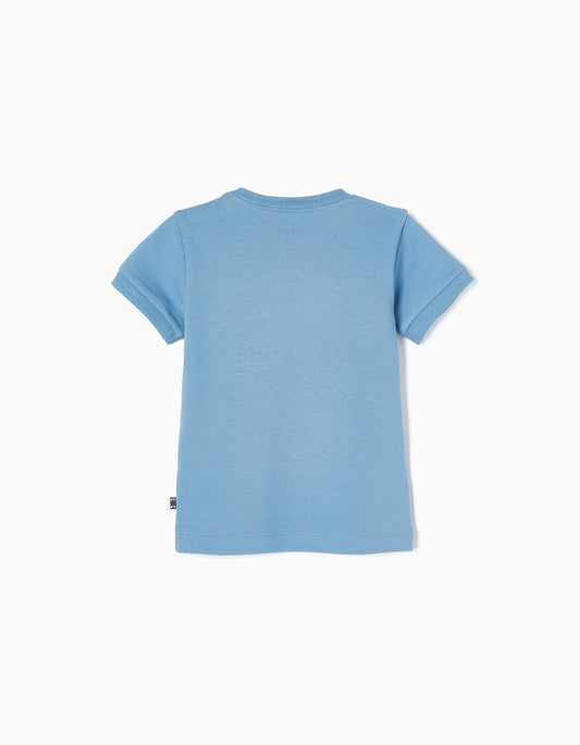 Zippy Cotton Piquet T-Shirt For Baby Boys B&S