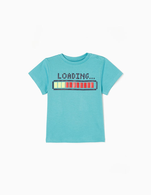 Zippy Baby Boy Blue Short Sleeve T-Shirt