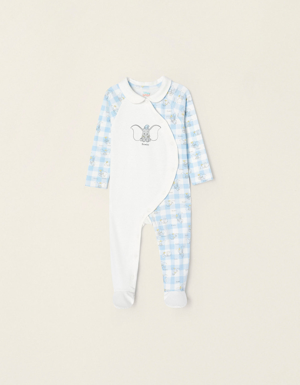 Zippy Cotton Sleepsuit For Baby Boys 'Dumbo'