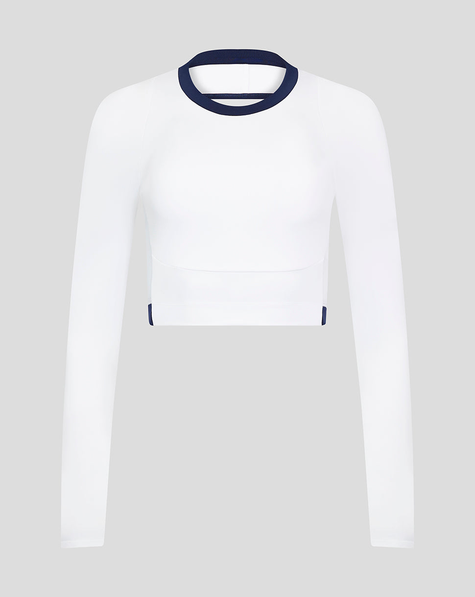 Women's AMC Performance Long Sleeve Top - White