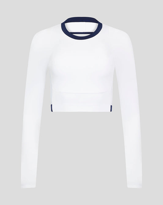 Women's AMC Performance Long Sleeve Top - White