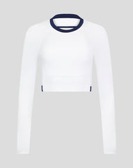 Women's AMC Performance Long Sleeve Top - White