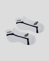 Golf Performance Ankle Socks - White