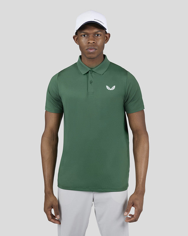 Men's Breathable Polo- Green