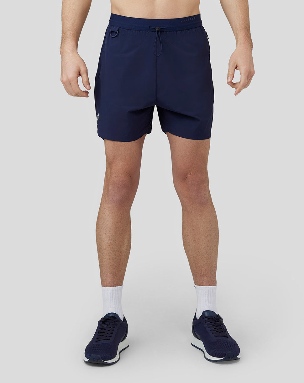 Navy Trail Running Shorts