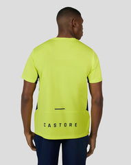 Citrus Cobalt Capsule Mesh Mix Tee