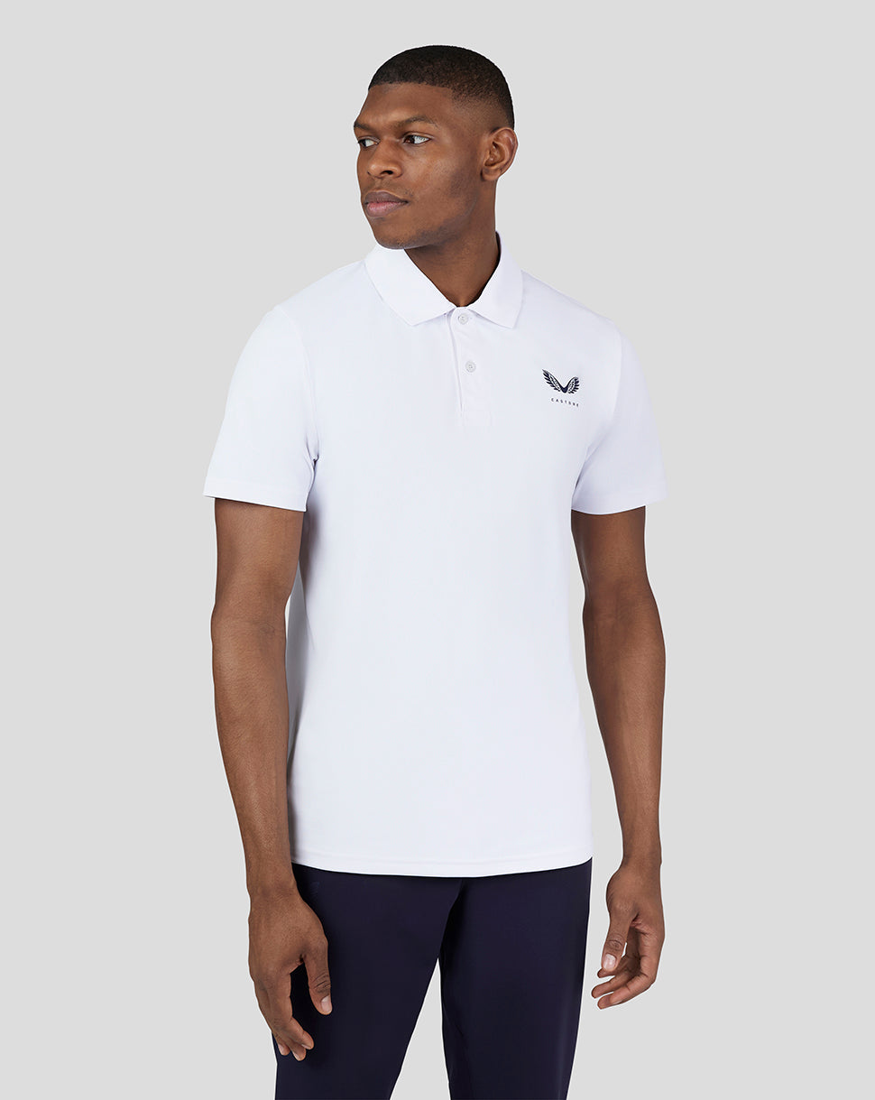 White Golf Essential Polo