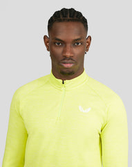 Core Essentials Standard 1/4 Zip - Lime