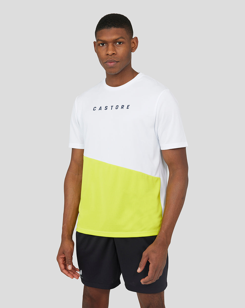 Citrus Colourblock Asymmetric Tee