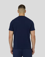 Men's Polycotton T-shirt - Navy