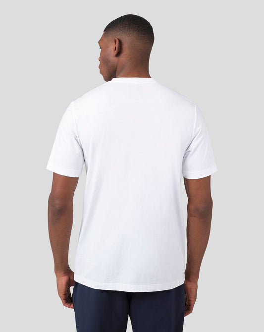 White Graphic Short Sleeve Tee