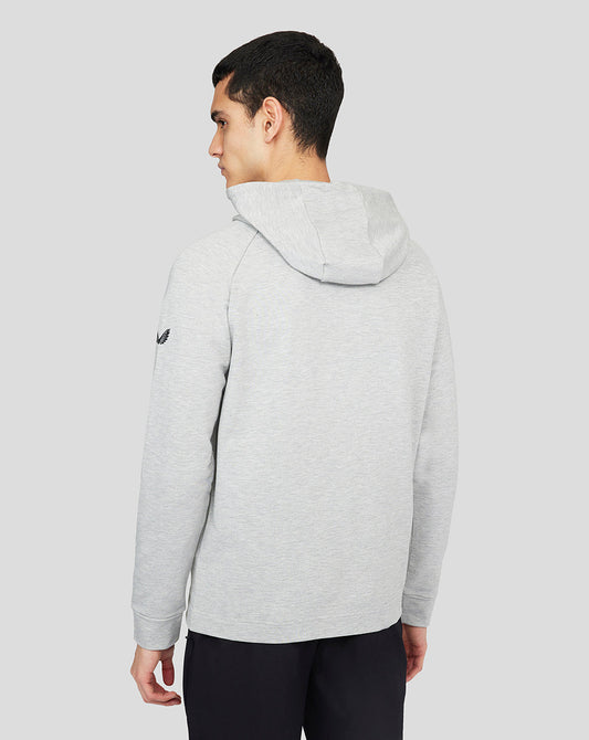 Grey Marl Graphic Hoody