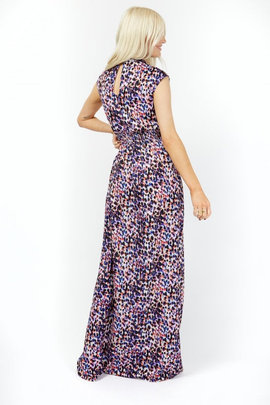 Little Mistress Multi Spot Print Maxi