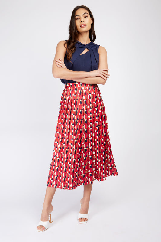 Little Mistress Multi Geo Skirt