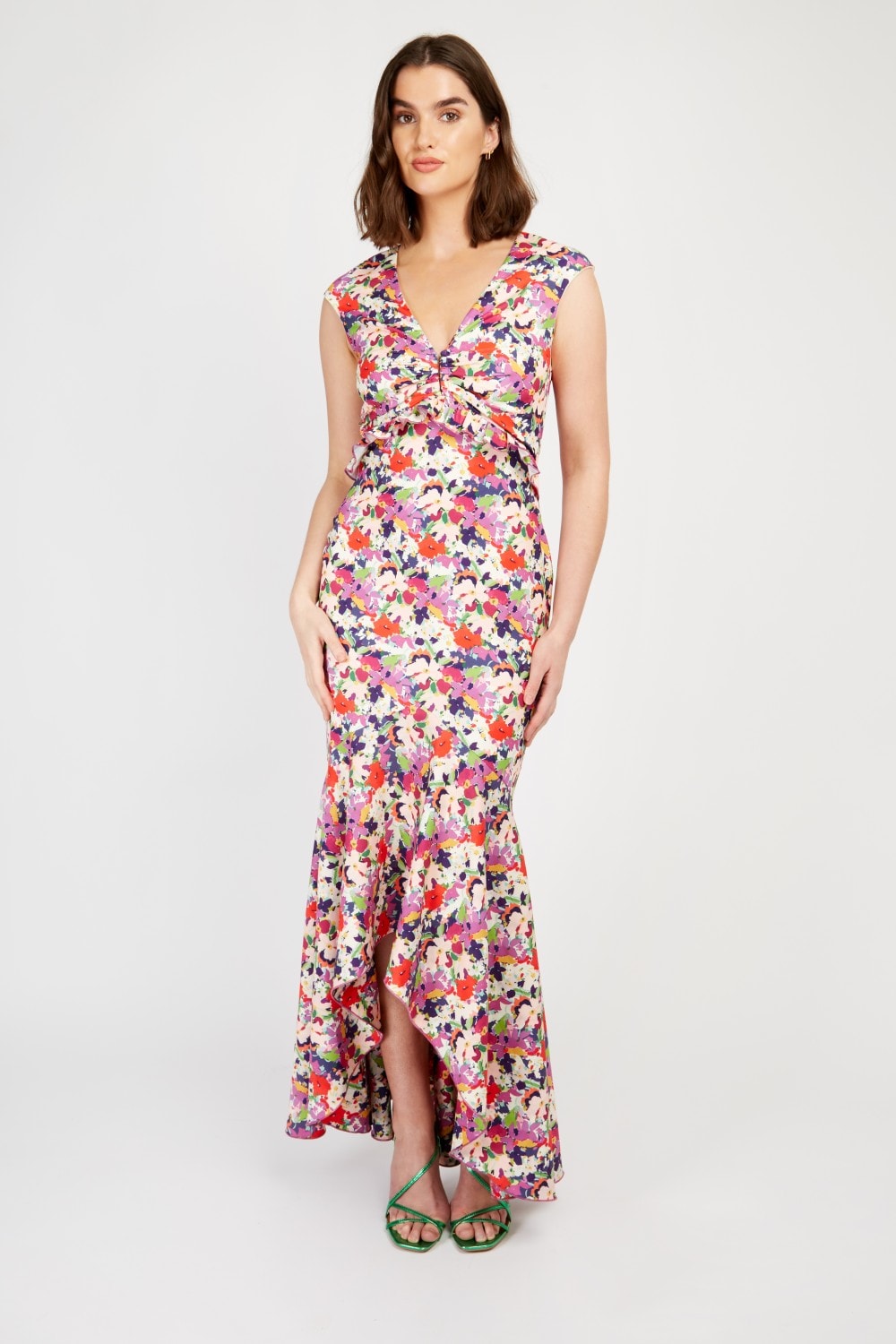 Little Mistress Floral Fishtail Maxi