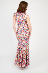 Little Mistress Floral Fishtail Maxi