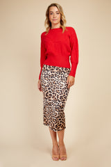 Little Mistress Leopard Skirt