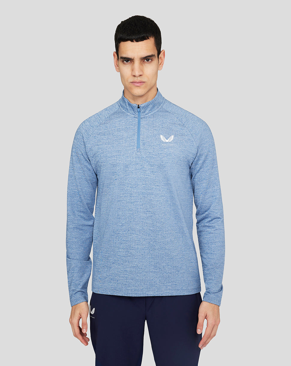 Core Essentials Standard 1/4 Zip - Blue