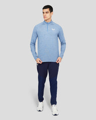 Core Essentials Standard 1/4 Zip - Blue