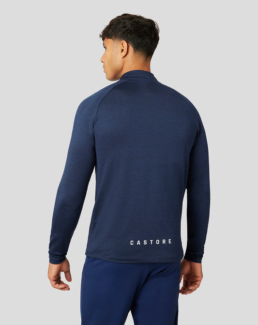 Peacoat Marl Ore Capsule 1/4 Zip