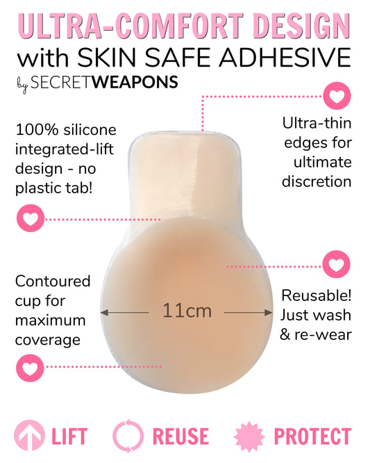 Secret Weapons Lifts-Ups - Breast Lift Nipple Covers