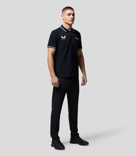 Black Mclaren Active Dualbrand Fanwear Polo