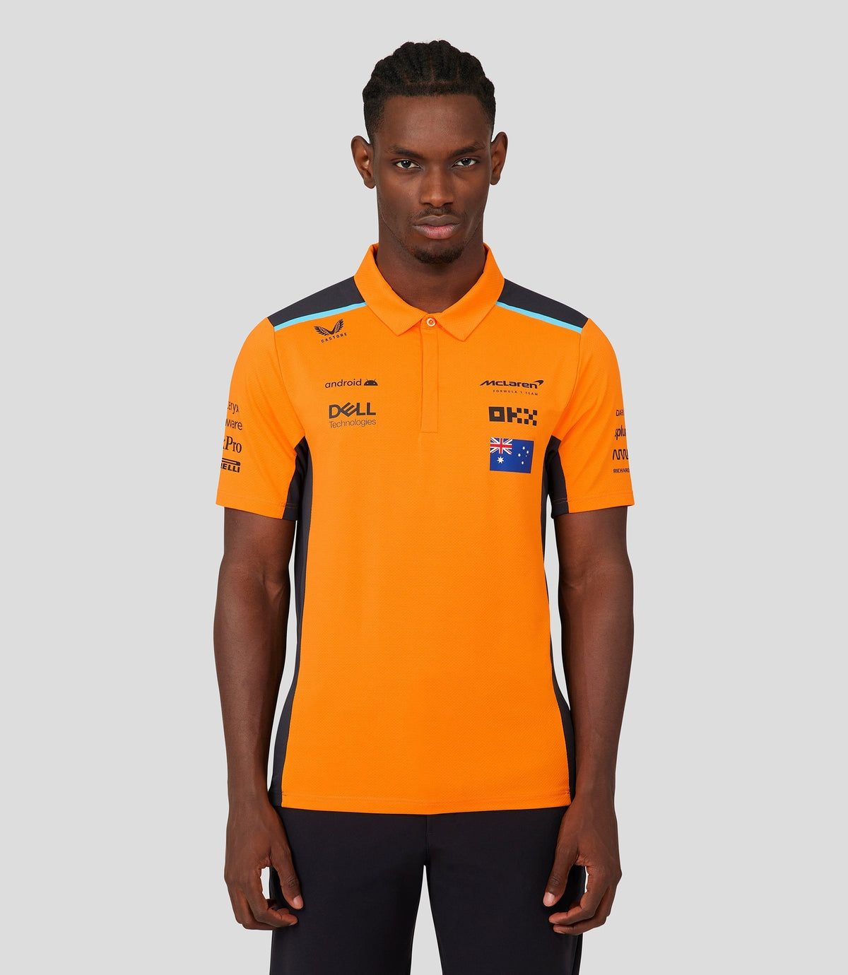 Mclaren Men'S Replica Polo Shirt Piastri - Autumn Glory