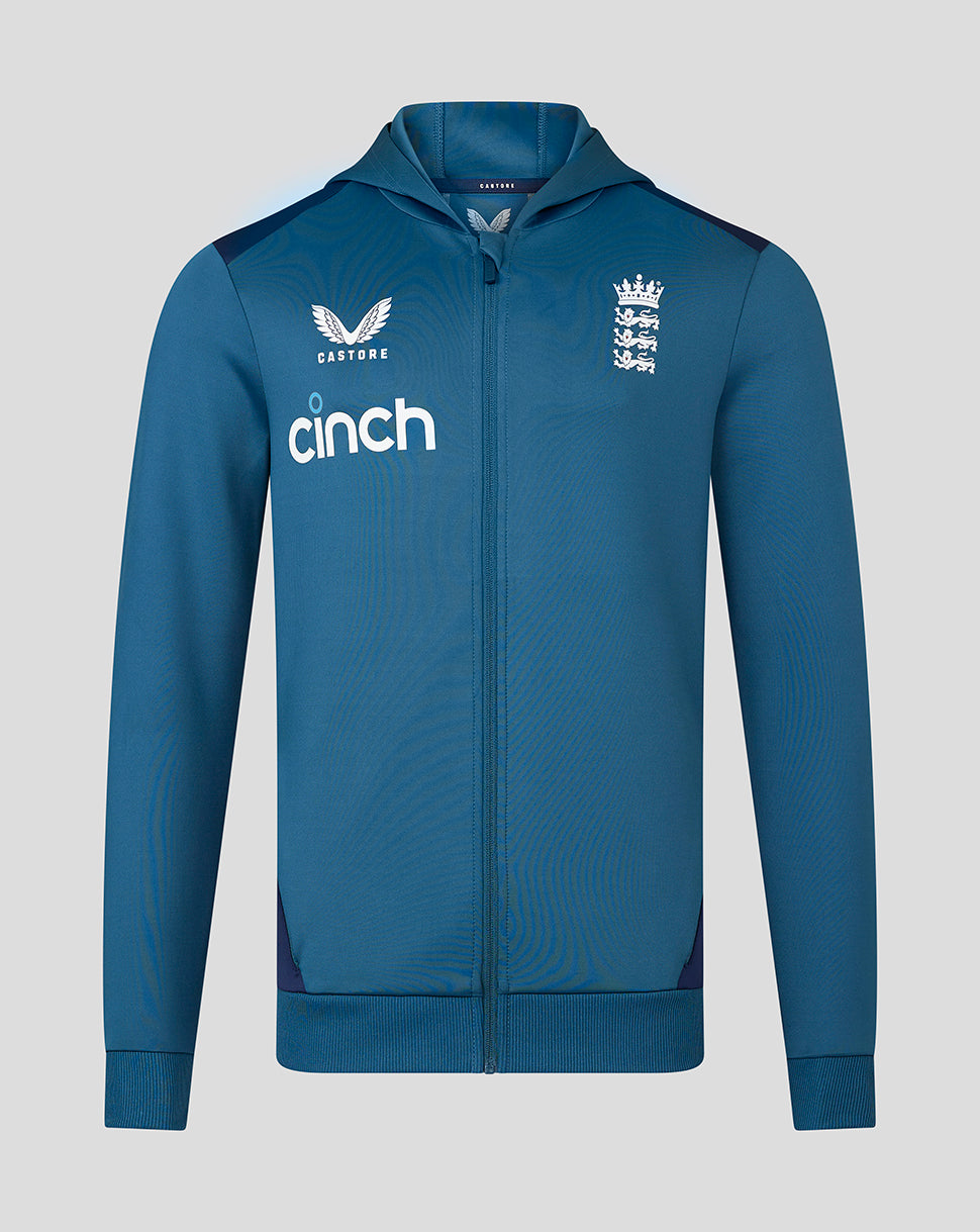 England Cricket Men Training Zip Through Hoody