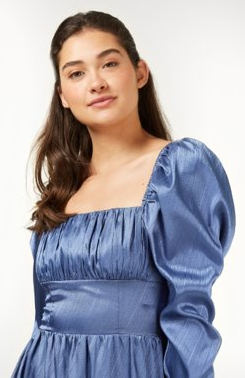 Little Mistress Blue Milkamid Dress