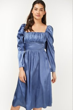 Little Mistress Blue Milkamid Dress