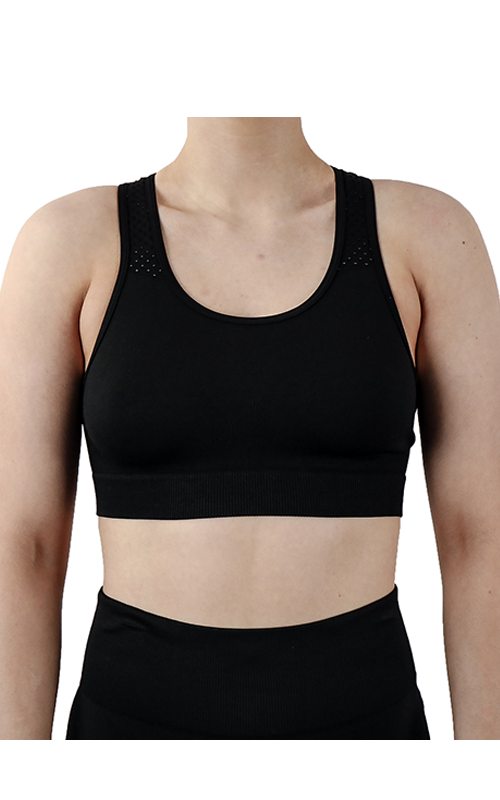 Pretty Polly Active Crop Top - Black