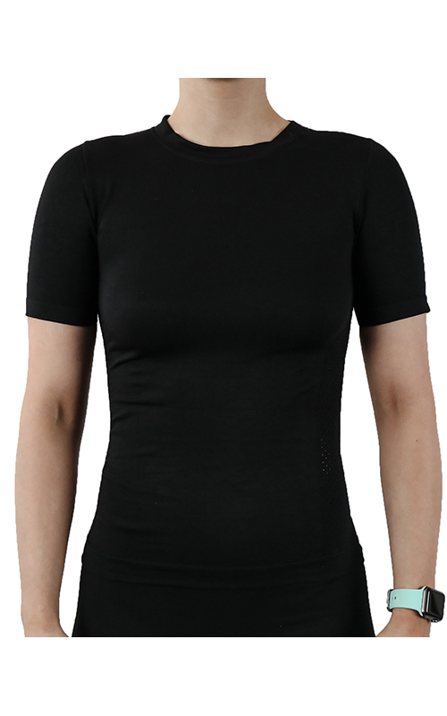 Pretty Polly Recycled Active Tee-Black