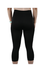 Pretty Polly Recycled Active Capri Leggings - Black