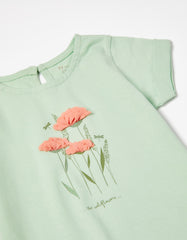 Zippy Baby Girls 'Wild Flowers' Cotton T-Shirt