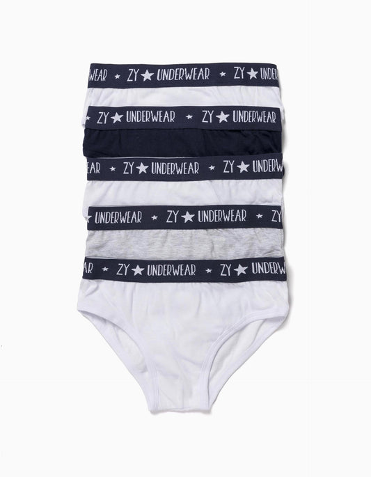 Zippy Pack Of 5 Briefs