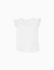 Zippy Cotton Sleeveless T-Shirt For Baby Girls