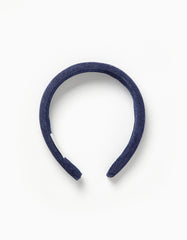 Zippy Girls Dark Blue Corduroy Alice Band