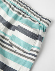 Zippy Striped Shorts For Boys, Multicoloured