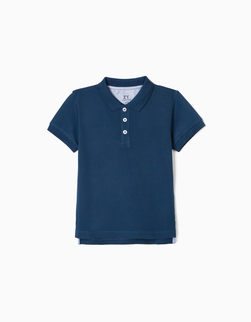 Zippy Polo Shirt For Boys, Dark Blue