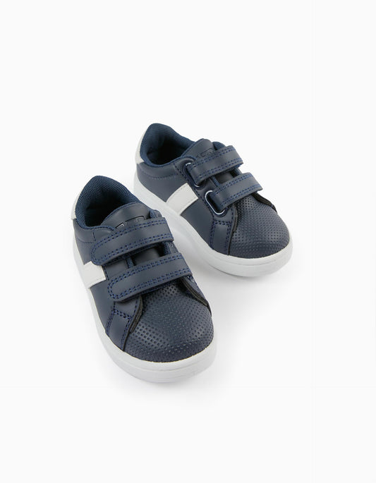 Baby Boy Dark Blue Trainers