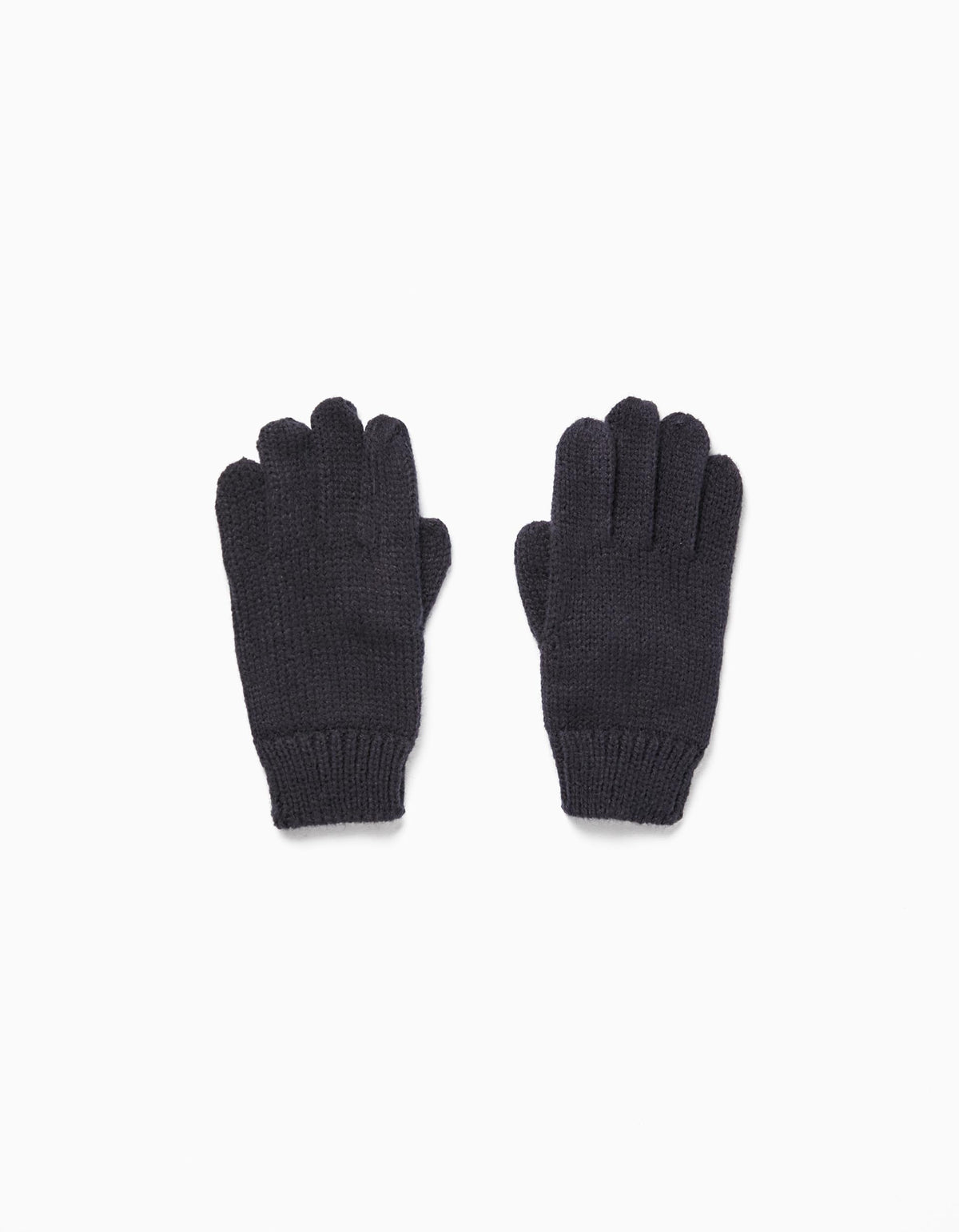 Zippy Boys Dark Blue Knit Gloves