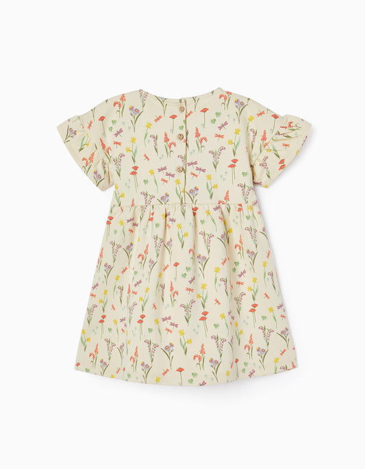 Zippy Baby Girls Cotton Floral Dress