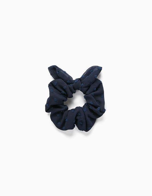 Zippy Scrunchie For Girls, Dark Blue