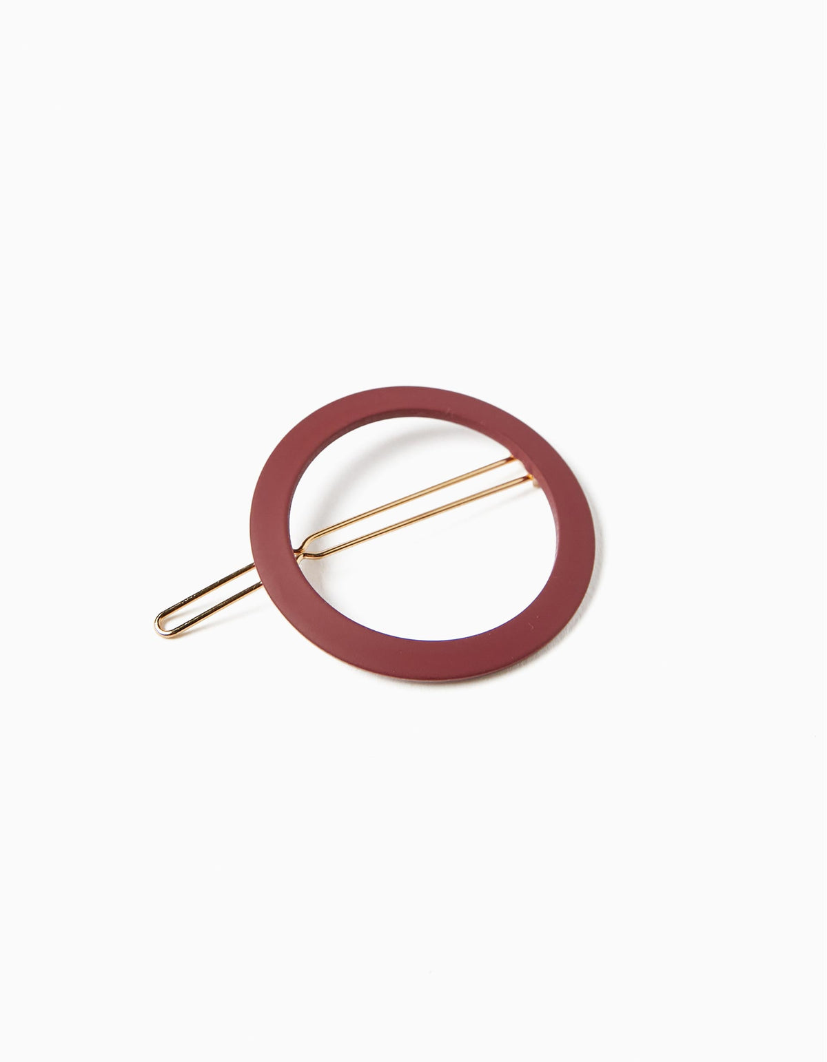 Zippy Girls Brown Round Hair Slide