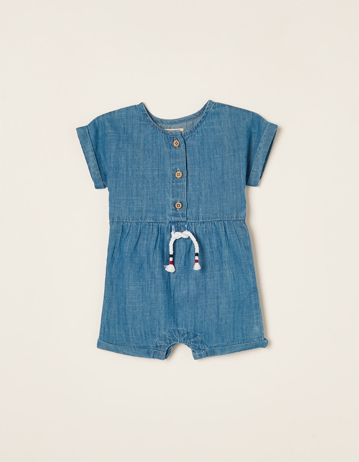 Newborn Short-Sleeved Jumpsuit