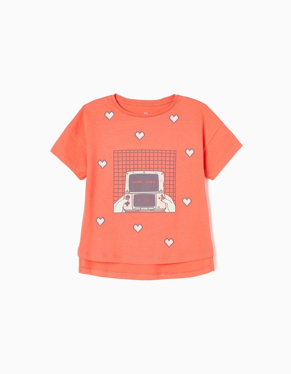 Zippy Girls Coral Short Sleeve T-Shirt