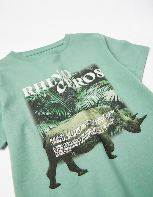 Zippy Boys 'Rhino' Cotton T-Shirt