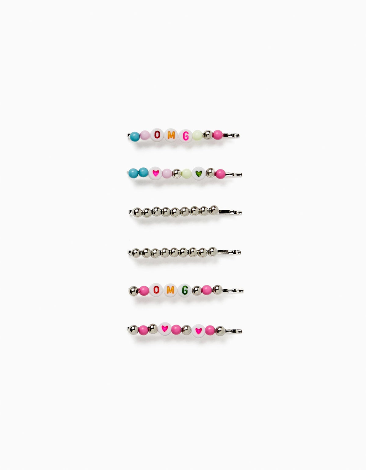 Zippy Girls Pack Of Six Hair Pins