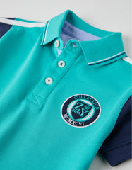 Boys Short Sleeve Piquã£Â© Polo Shirt