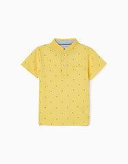 Zippy Boys Yellow Short-Sleeved Polo Shirt